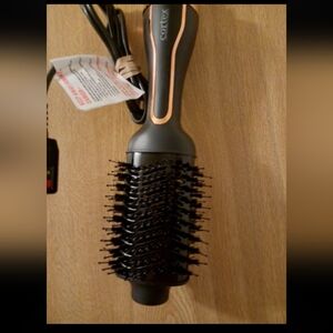 Cortex International The Collection Volumizing Blowout Brush Black/Rose Gold EUC
